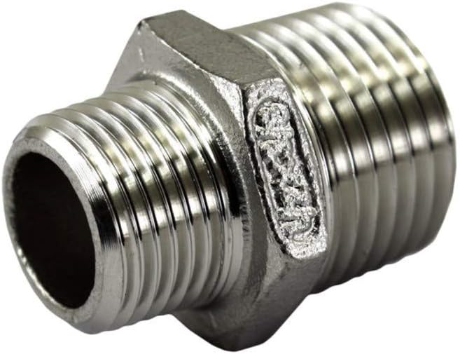 Duda Energy Reducing Nipple 4" x 3" Male NPT, 2 Pack