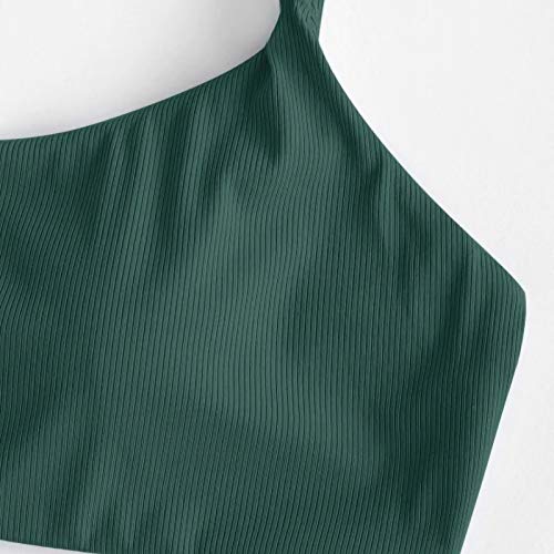 Letnie jednokolorowe Bikini Set Moda damska Bikini z wysokim stanem Push Up Wyściełany strój kąpielowy Bandaż Stroje kąp