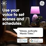 Cync GE Dynamic Effects A19 Smart LED Light Bulb, Color Changing Smart WiFi Light, Compatible with Alexa and Google Home (2 Pack) - Image 5