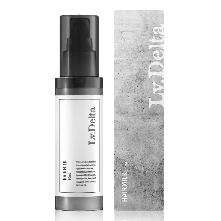 Amazon | レベルデルタ(LvDelta) メンズ ヘアミルク 洗い流さない