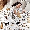 Dog Blanket Dog Gifts for Dogs Lovers Soft Flannel Dogs Stuff Throw Blanket Birthday Bedding Decor Gifts for Girls Women Kids 50"x40" #3