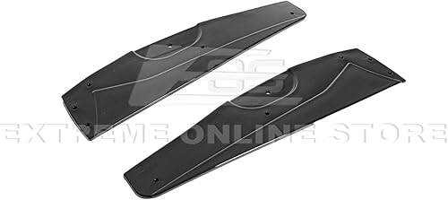 Miniatura 9 de Repuesto para modelos base Chevrolet Corvette C6 2005-2013  Falda lateral estilo ZR1, extensión de paneles basculantes con par de aletas de barro