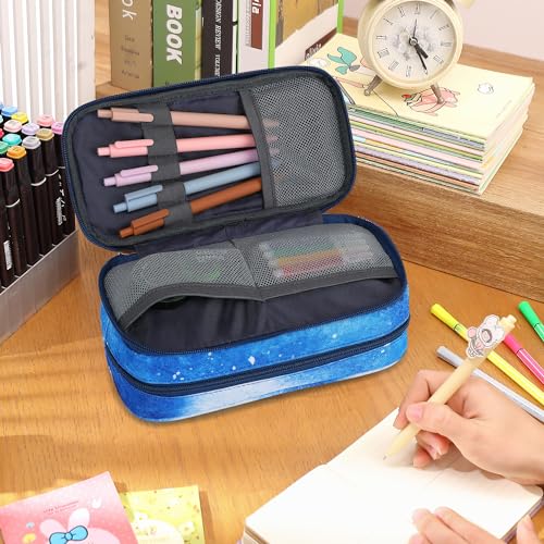 Image of Mountain guest Pencil Cases for kids, Large Capacity Pencil Pouch, Office College School Marker Organizer Case pen for Men Women Adult Teens