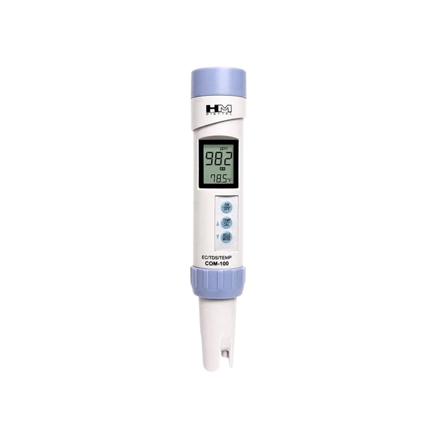 HM Digital HMDCOM100 Waterproof EC/TDS And Amp Temperature Combo Meter