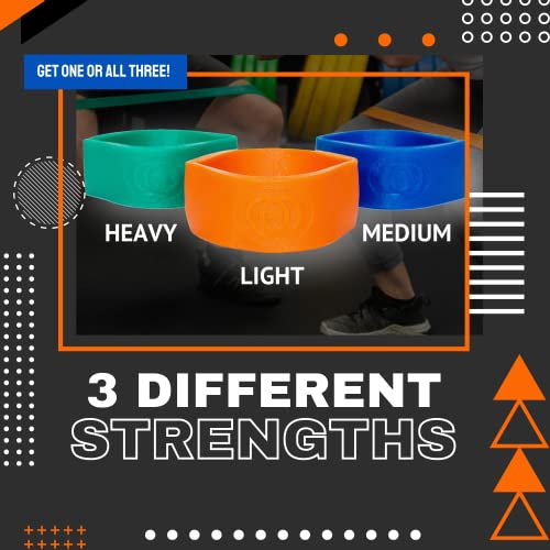 Pure Band - Latex-Free Professional Resistance Bands for Working Out, Stretching, Rehab, & Physical Therapy - Premium, Stretch Bands for Exercise & Recovery - Super Strong Exercise Bands - Image 3