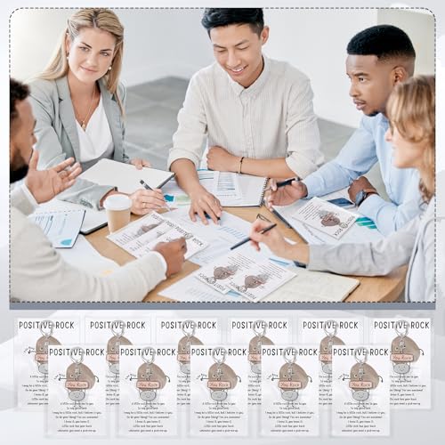 Image of Landical Positive Animal Keychains Bulk, Back to School | First Day of School Gift, Inspirational Cards, Acrylic Charms, Coworker Appreciation, Team Recognition, Group Handouts