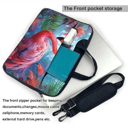 Bolso para Laptop con Estampado de Flamenco miniatura 3