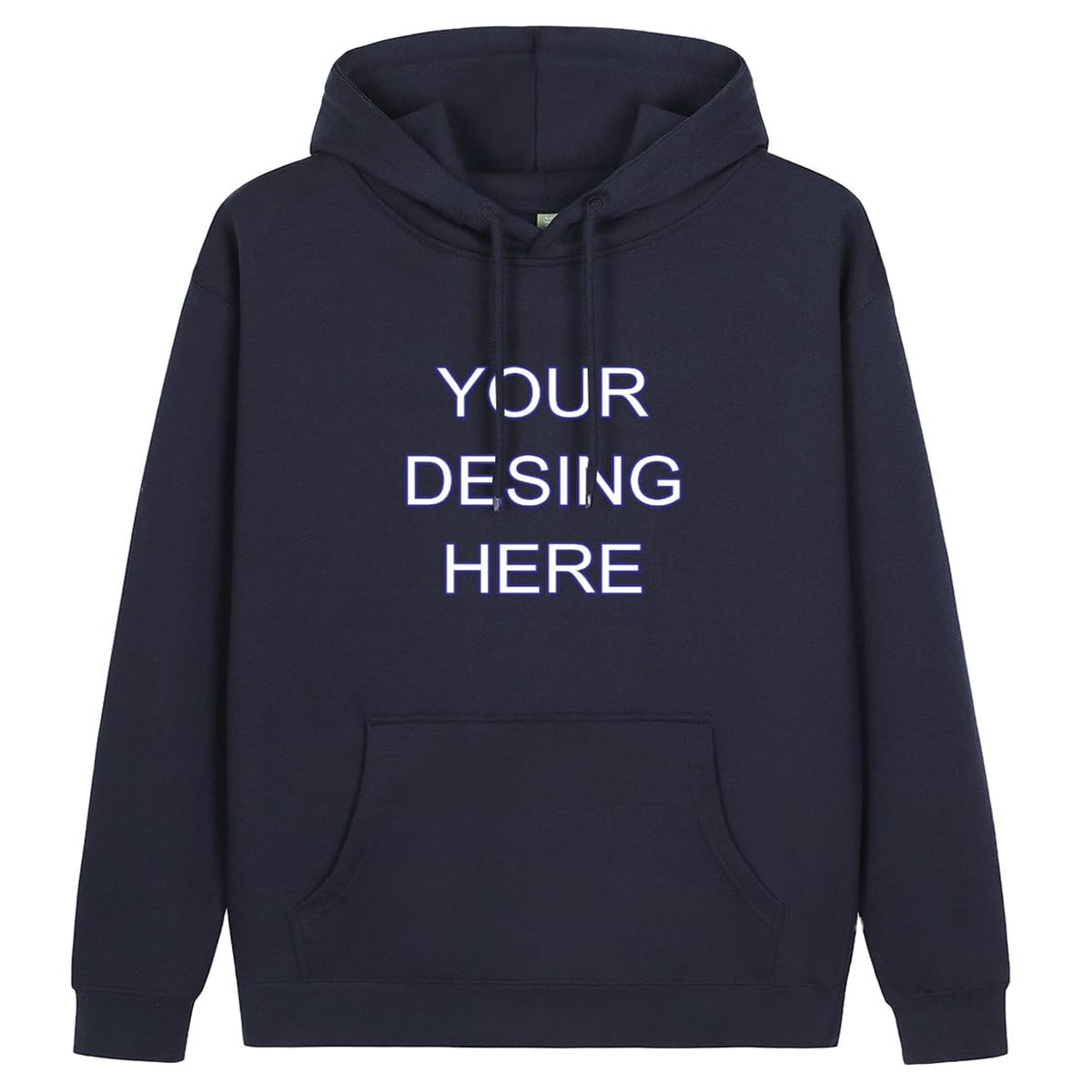 Maydear Custom Hoodie for Men &amp; Women Unisex Pullover Sweatshirt Personalized with Photo, Logo or Text