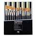 Solabela® Artist Brushes. Set of 15 - Rome Art Brush Set