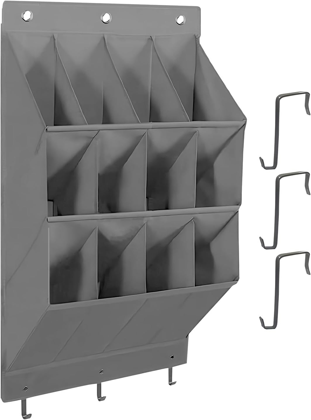 Shoe Rack, 12 Pocket Storage, Door Shoes Rack with Toy Storage, Organizer for Apartment Mudroom RV Use, Home Storages, Shoes Organizer Racks for Dormitory Office Garage College Students Renters