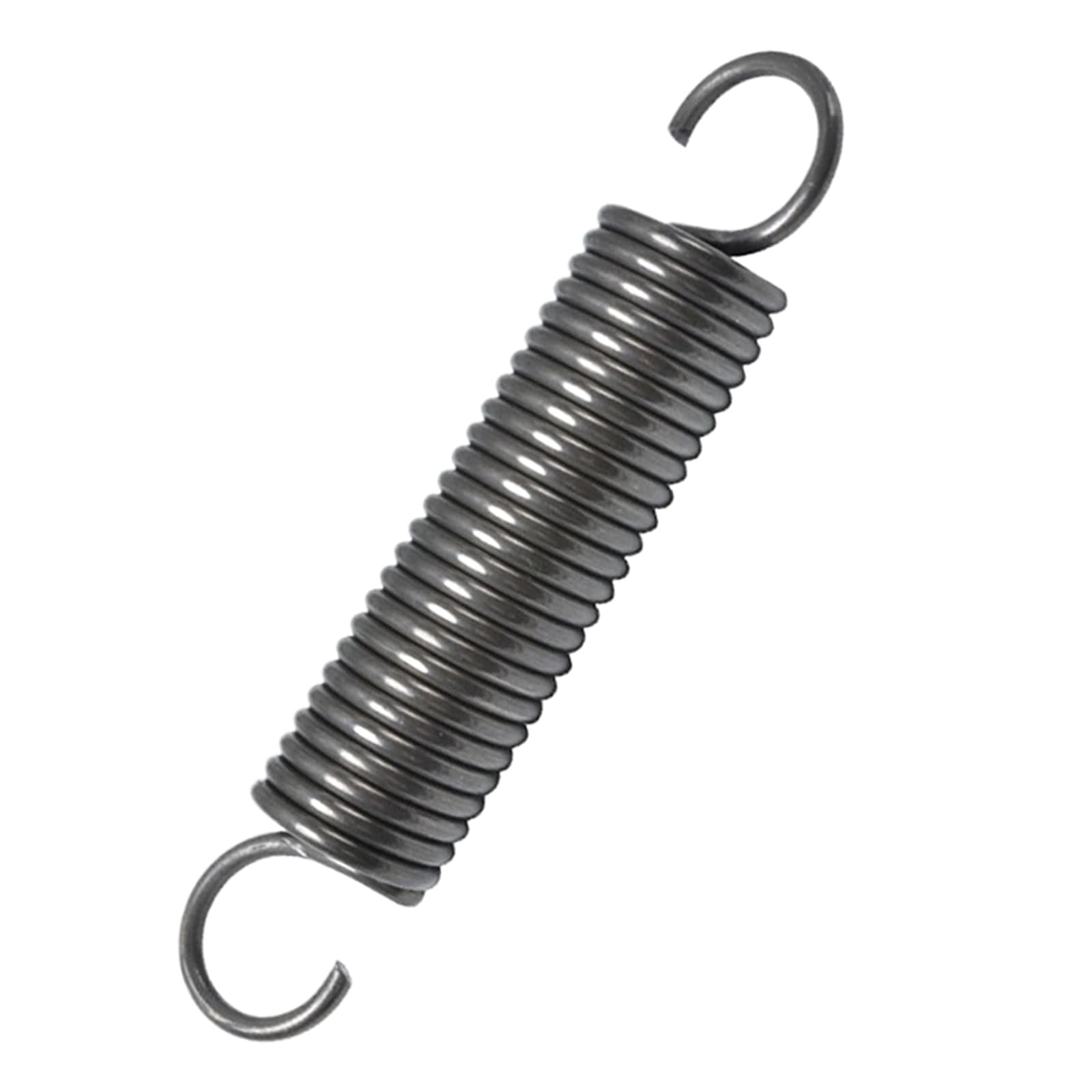 1 Pcs Dual Hook Tension Spring, 4 x 24 x 70mm, Wire Diameter 4mm, OD 24mm, Free Length 70mm, Spring Steel, S-shaped double hook spring