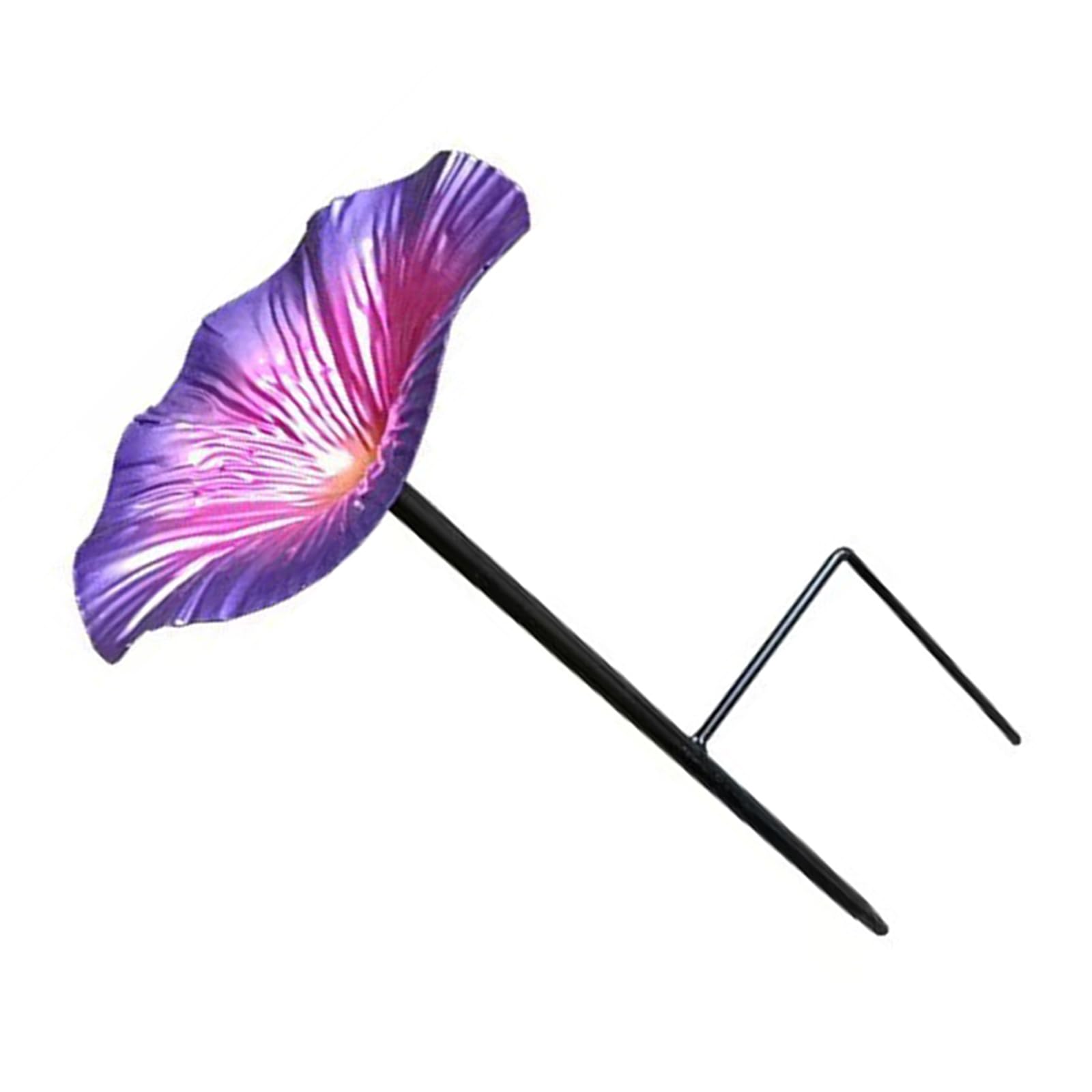 Limtula Hummingbirds Watering Station Metal Flowers Garden Stake Bird Bath for Balconies Garden Decoration Decorative Outdoor Bees Watering Station