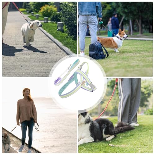 Cão sem arnês de puxar, sem arnês de tamanho médio cão | Brandável sem arnês Ajuste sem tração - Col