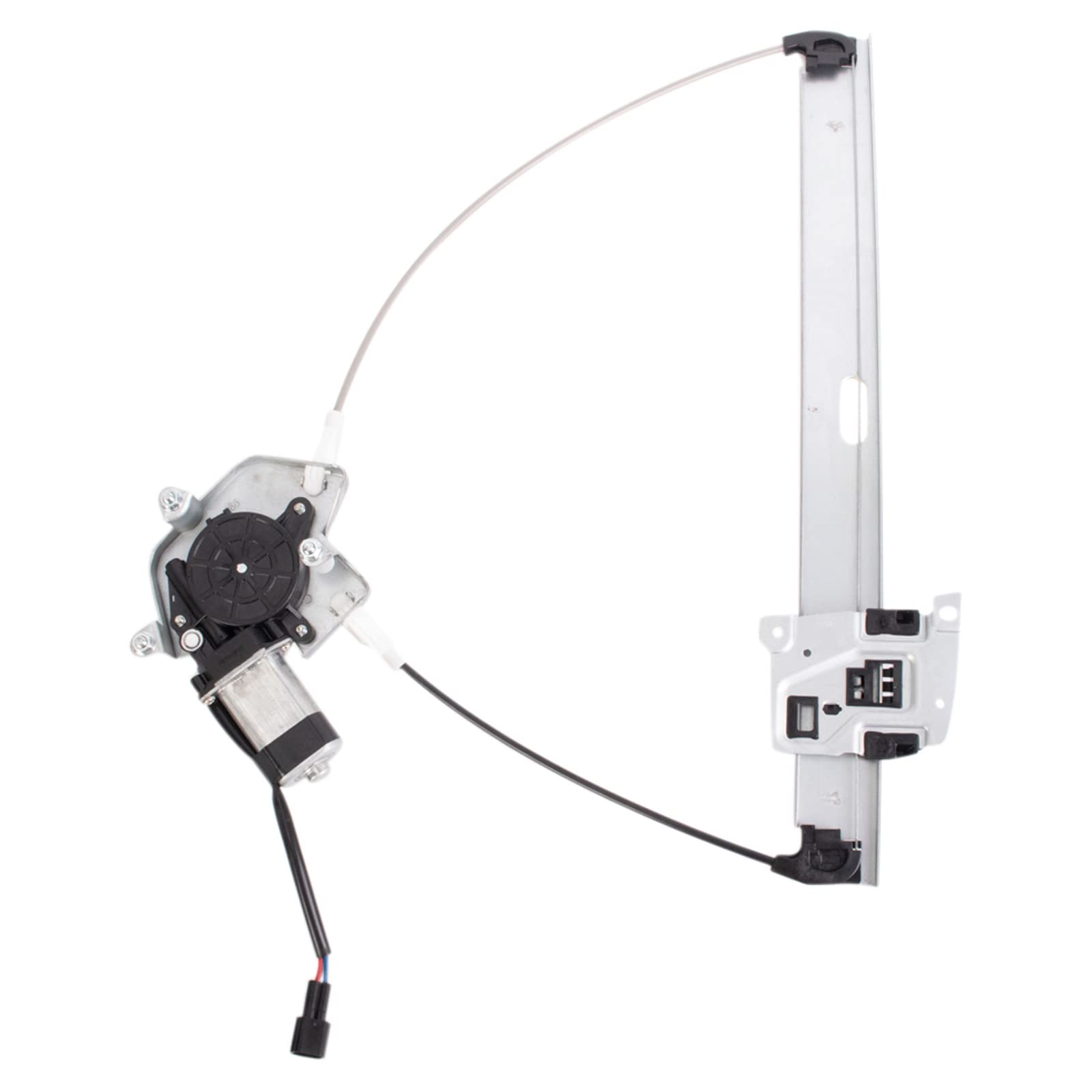 TRQ Front Driver Side Power Window Motor and Regulator Assembly Power | For 08-12 Ford Escape 08-11 Mazda Tribute 08-11 Mercury Mariner