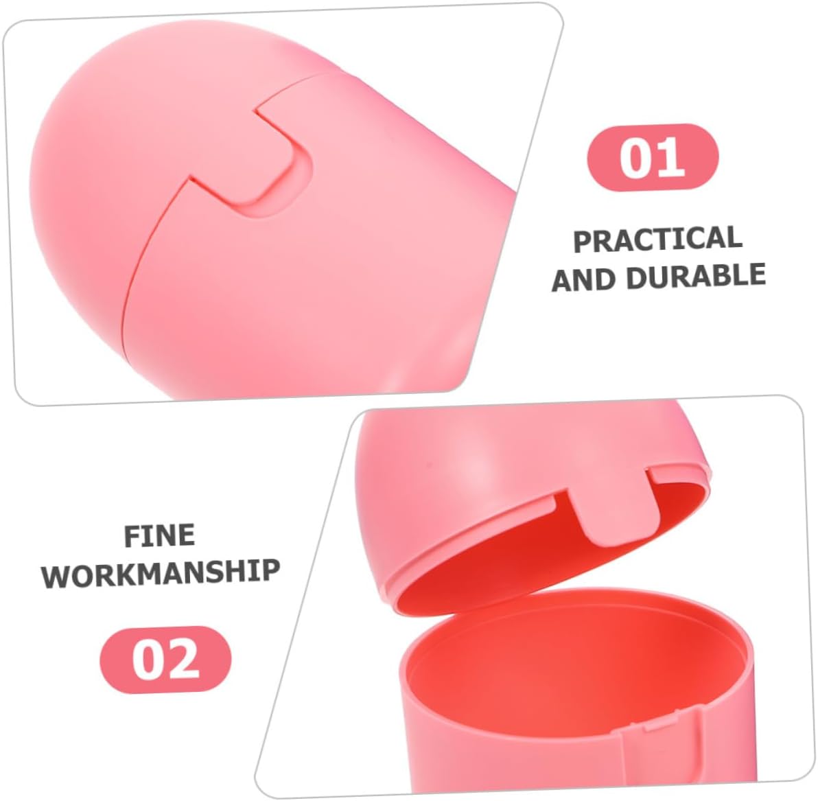 Ipetboom 2pcs - Storage Box for Period Cups Portable Container for Women Easy Microwave Cleaner Safe Material for Personal Item Organization