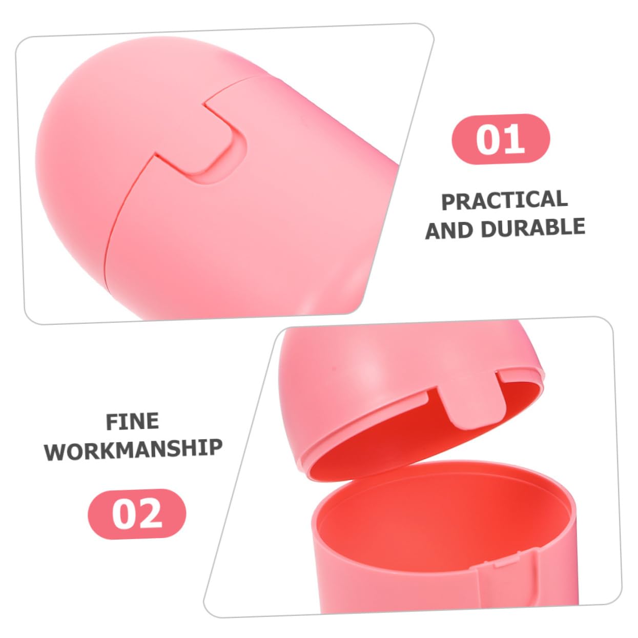 Ipetboom 2pcs Box Pink Storage for Women Portable Organizer for Period and Accessories