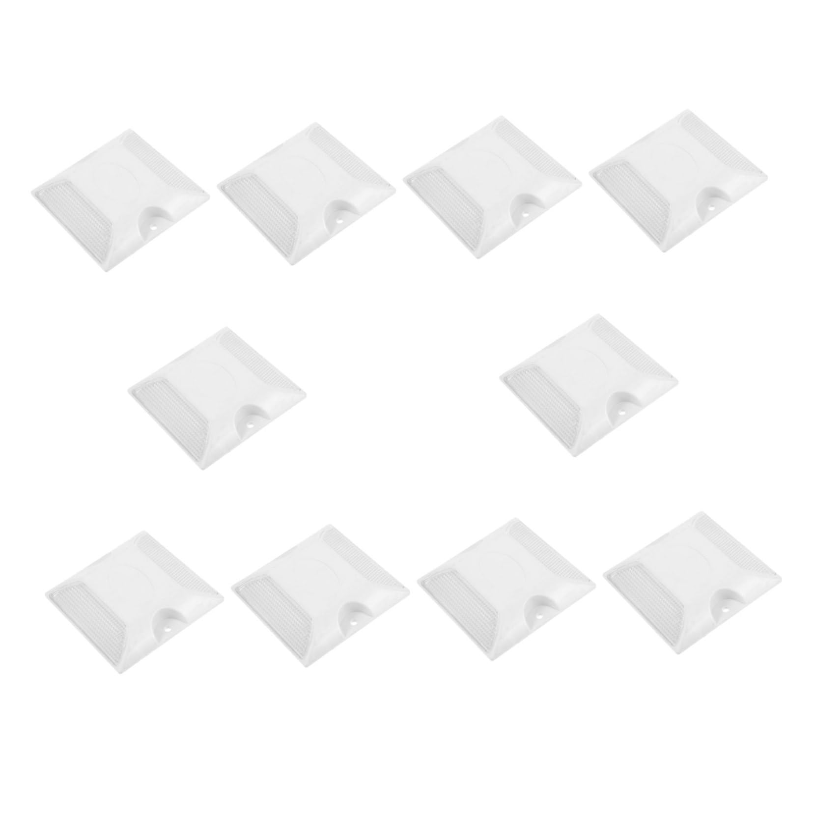 iplusmile 3 series Reflectores De Carretera Marcadores Reflectantes Para Garajes Marcadores De Entrada Reflectores De Alta Visibilidad Para Cruces 10 piezas x 3