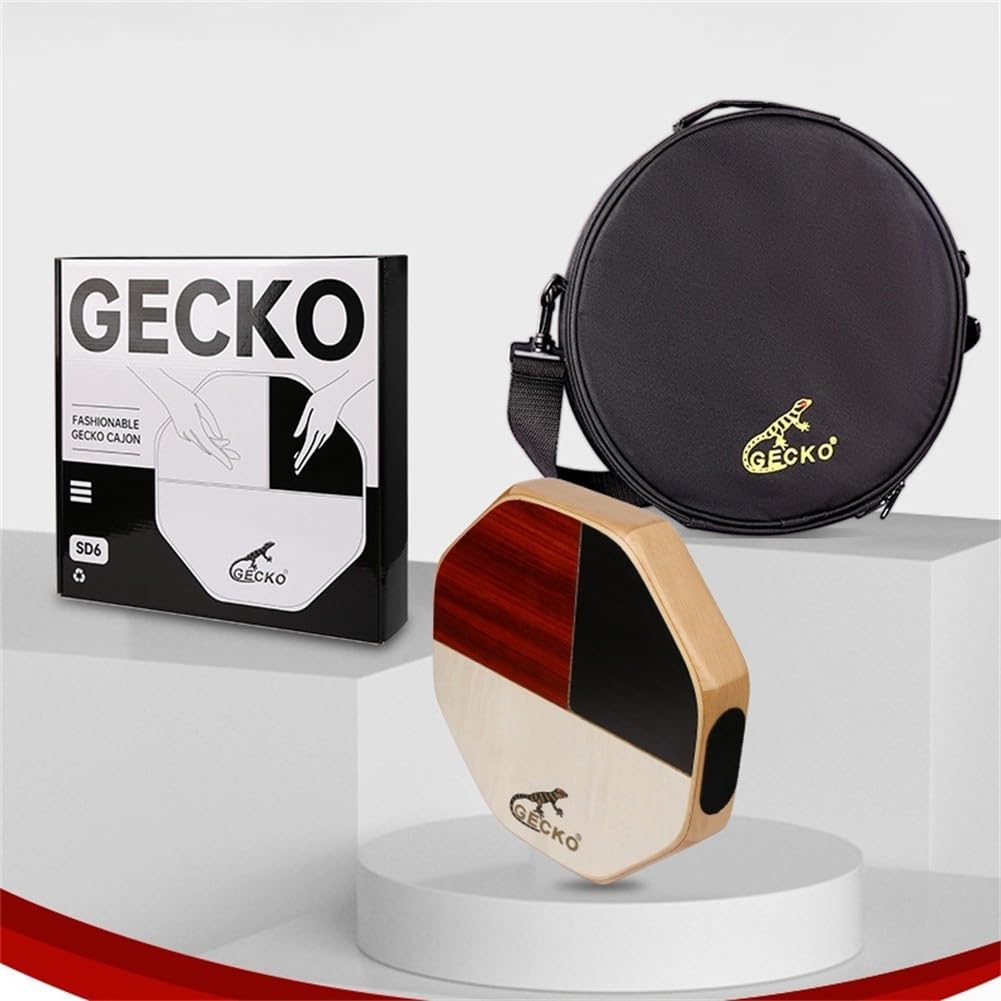 Caja de Cajon Portátil y Compacta para Viajes, Con Bolsa de Transporte, Cómodo para Tocar, Instrumento de Percusión de Mano, Para Acampar, Fácil de Llevar
