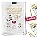 Produktbild AMARI ® Hochzeitsmalbuch 10er Set inkl. Buntstifte - Gastgeschenk für jede Hochzeit - Kinder Malbuch Set als Beschäftigung, Gäste Notfallkörbchen - Gastgeschenke für Unterhaltung