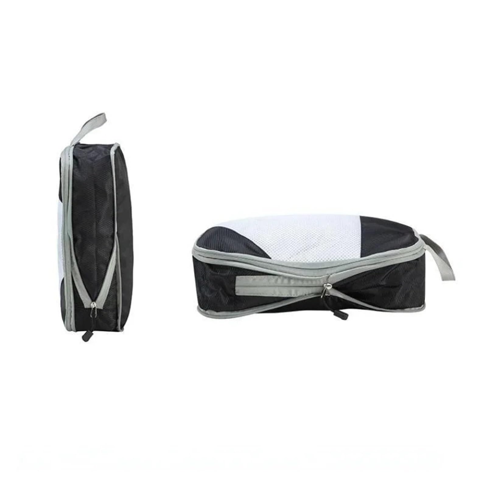 Juego de organizadores de equipaje Cubos de compresión for embalaje, bolsas de almacenamiento de viaje, bolsas de malla for ropa interior y zapatos.