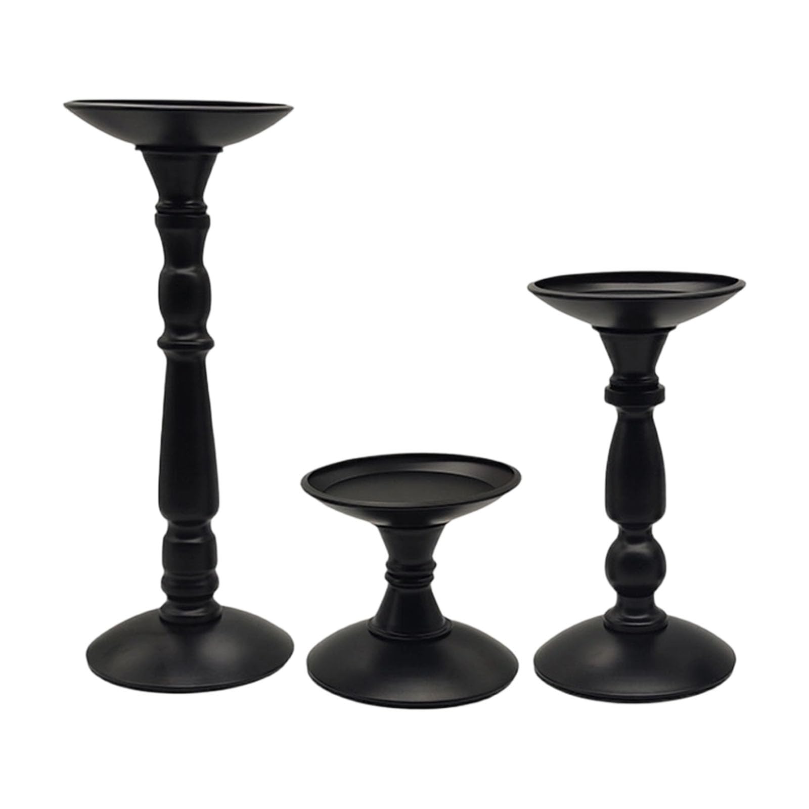 Taper Holder Iron Candlestick Holders for Home Dinning Table Centerpiece Wedding Holiday Party Chrismas Iron Taper Holder