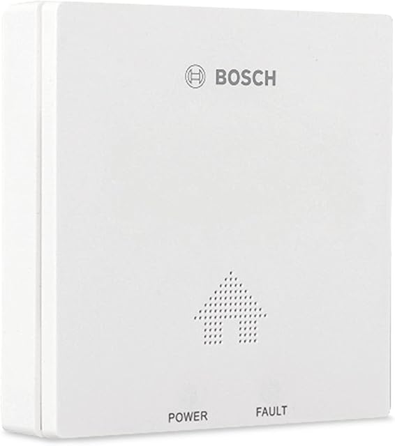 Bosch CO Detektor D-CO - łatwy w instalacji alarm tlenku węgla z pamięcią i wskaźnikiem końca eksploatacji