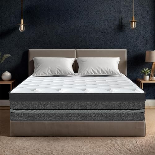 Colchón 140x200 cm Viscoelástico | Cama de Espuma Memoria | Antibacteriano y Hipoalergénico | Ergonómico Firmeza Media Comfort | Transpirable y Duradero | Colchón Certificado Oeko-Tex | Altura 30cm