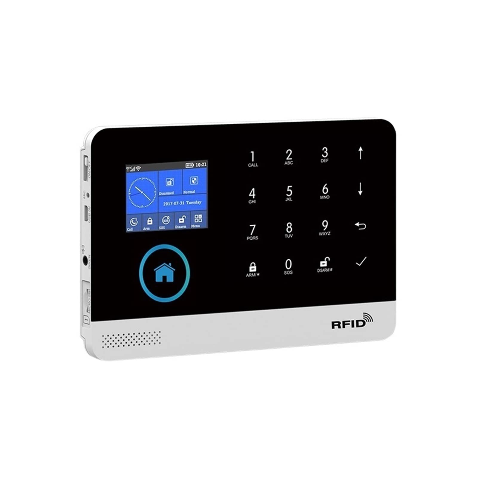 Domowe Systemy Alarmowe, 433MHz Bezprzewodowy system alarmowy do domu GSM inteligentnego systemu alarmowego Tuya z czujnikiem ruchu(A)