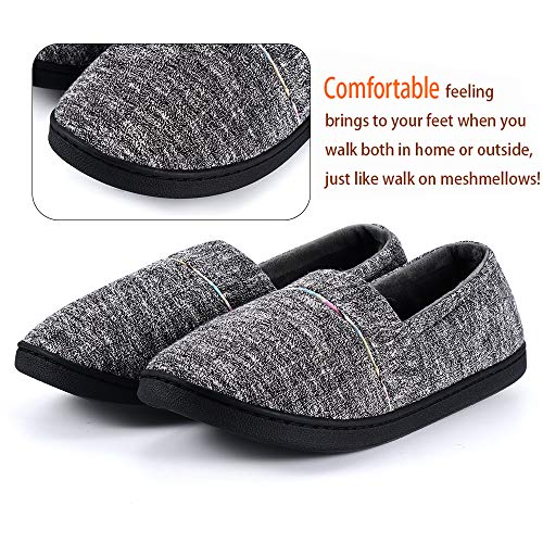 Urbancolor Women Washable Closed Back Indoor Slippers Anti-Slip House Slipper Breathable Home Shoes3