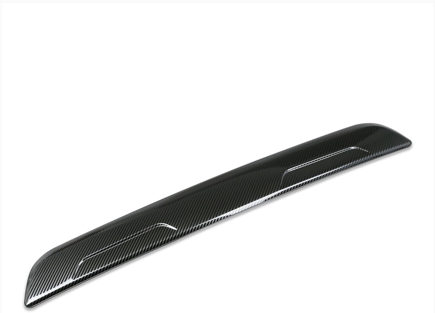 Beautost Fit for Subaru New Forester 2025 2026 Rear Bumper Protector Guard Cover Trim (Carbon Fiber Black)