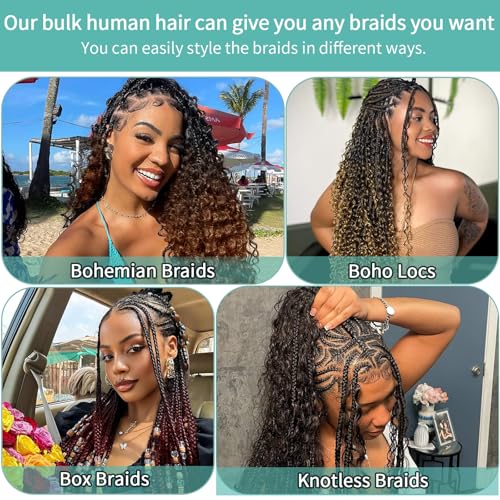 Human Hair Blend For Braiding