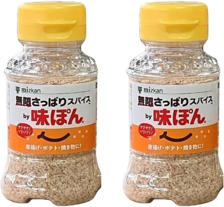 Amazon.co.jp: 【まとめ買い2本】味ぽん 無限さっぱりスパイス 65g×2本