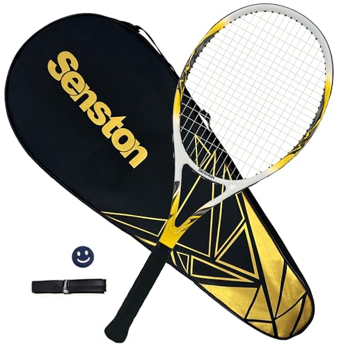 Senston Racchetta da Tennis da 27'', Tennis Racket Professionale per l'allenamento, per Adulto, Donne e Uomini