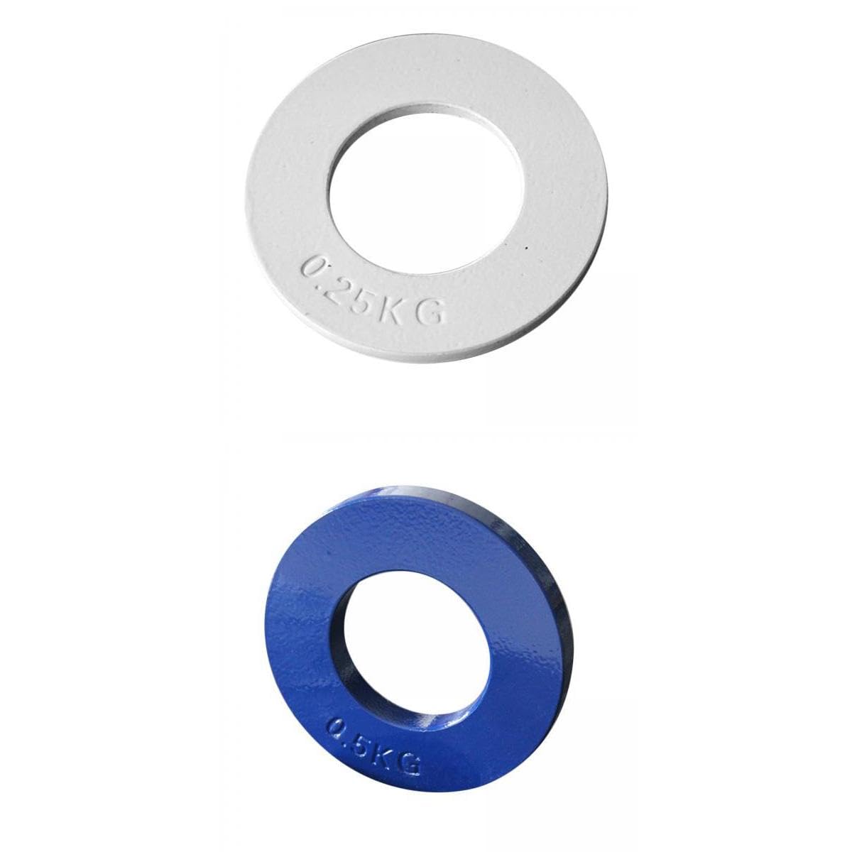 THE STYLE SUTRA® 2pcs Steel Fractional Weight Plate Micro Plates Weights 0.25kg 0.5kg | Sporting Goods | Fitness Running & Yoga | Strength Training | Weight Plates-image-35