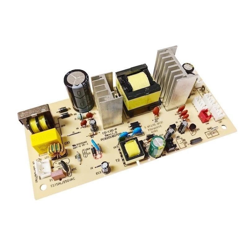 CD-120-P REV-1.0-PCB20180709L1 E35524 Placa De Control Enfriador Vino, Piezas Hoja Refrigeración, Base Ventilador Interno Y Externo