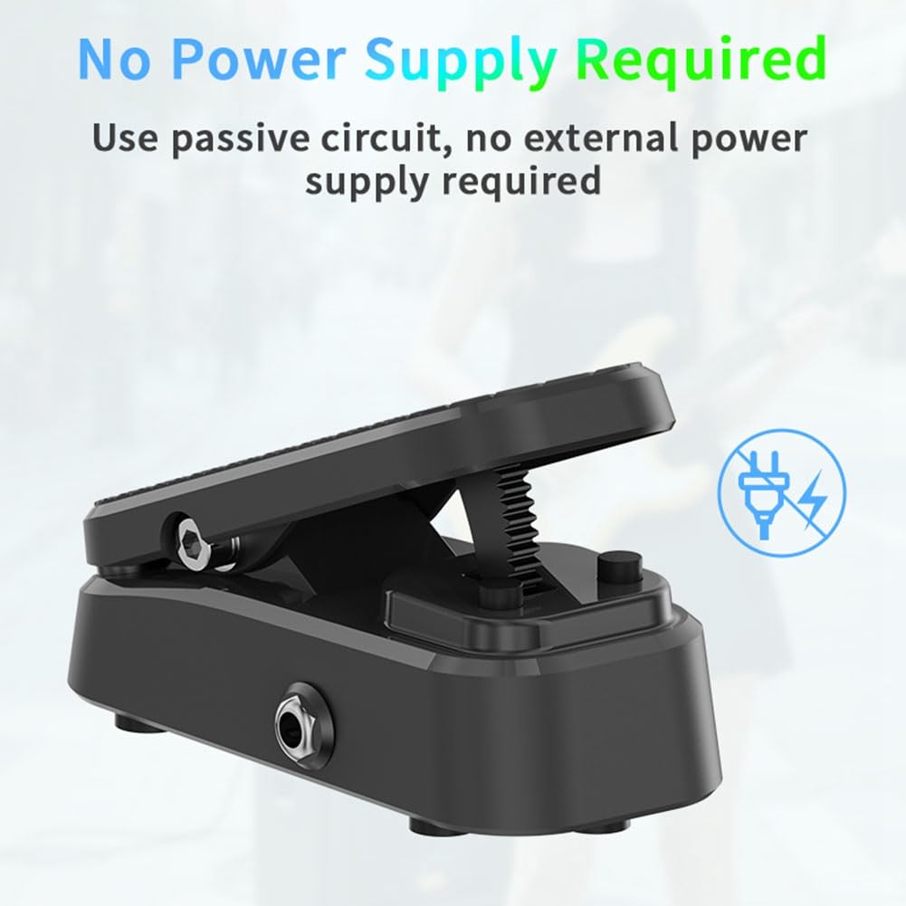 1 Neues 2-In-1-Volumen/Expression-Pedal für Fußpedal Ohne Netzteil Erforderte Direkt