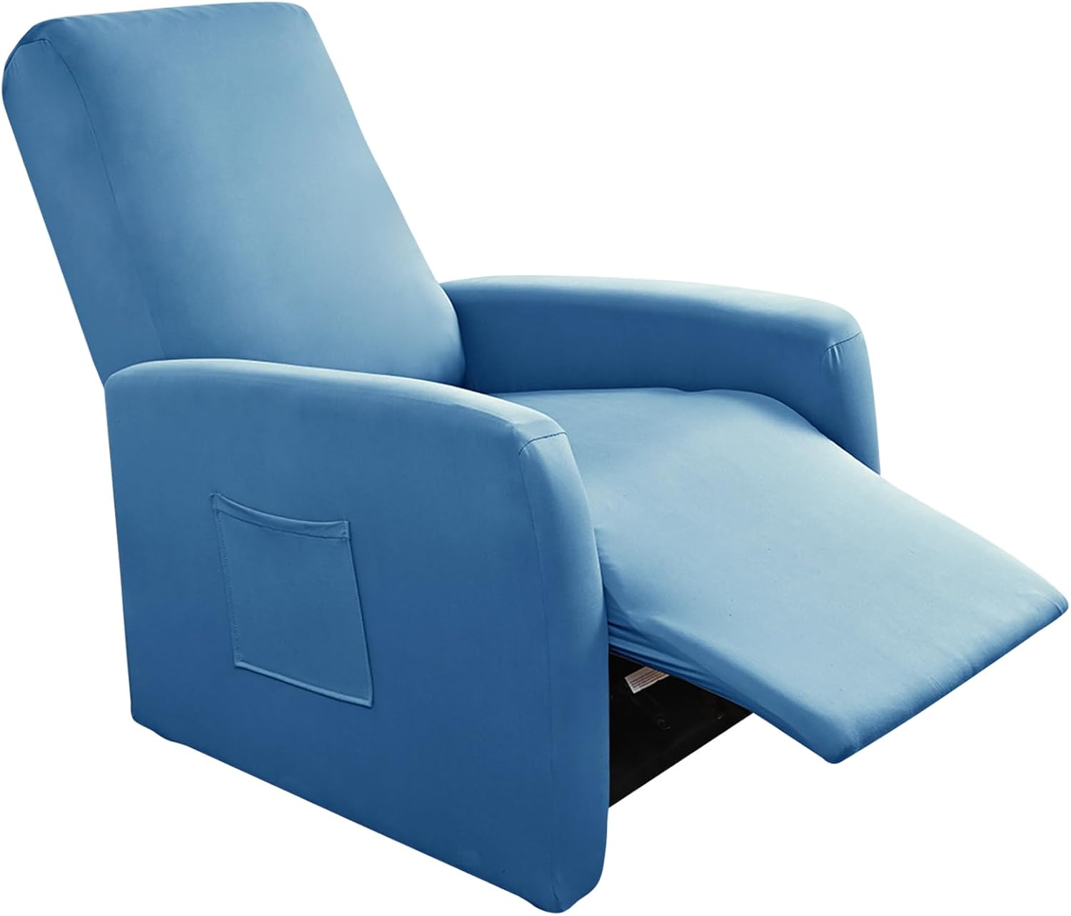 FUANGUI Recliner Chair Cover 4 Pieces, Small Recliner Cover for Recliner Chair, Stretch Lazy Boy Recliner Cover, Recliner Sofa Slipcover with Pockets, Furniture Protector for Living Room, Pets, Kids