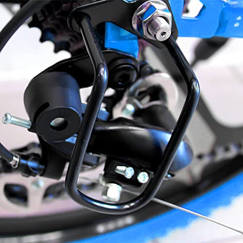 Rmisodo 3 Pieces Bike Bicycle Rear Derailleur Guard Rack Protector Adjustable Cycling Rear Derailleur Chain Protective Guard For Outdoor Mountain Road Cycling Bike #TOP3