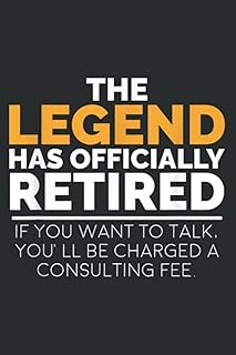 Retired Consulting Fee Retirement Party Gift: Lined Journal & Diary for Writing & Notes for Girls and Women, Memo Diary Subject Notebooks Planner, 6"x9"