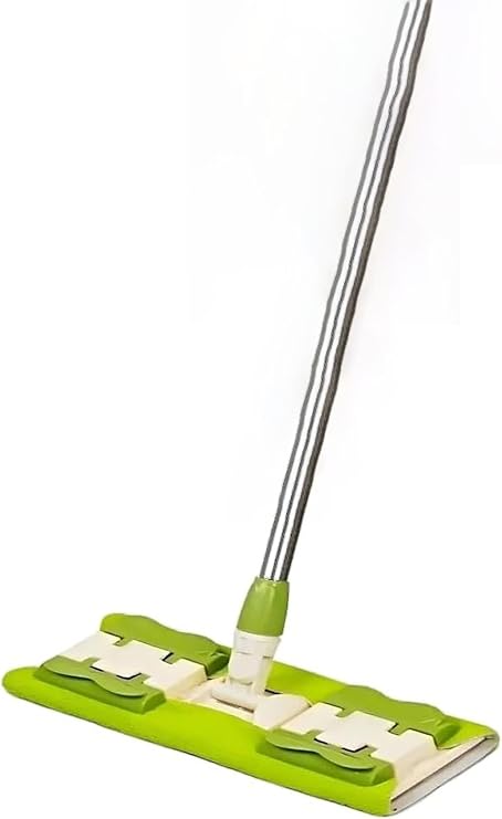 Arsimo 360 Degree Rotatable Telescopic Practical Cleaning Mop Clamp Cloth Magic Mop