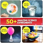 Smartivity My First Trousse d'expérimentation scientifique pour les enfants 6, 7, 8, 9, 10, 11, 12 Années 50+ Expériences I Noël, Cadeau d'anniversaire I Projets scientifiques pour les garçons & Les filles, STEM Jouets pour 6 à 12 Années