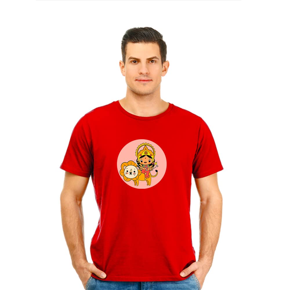 Montae Durga On Lion Men's Graphic T-Shirt