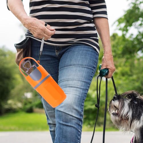 Quorvex Hundekot Aufnehmer,Mit Beutelspender Und Greifzange | Outdoor Ohne Berührung Tierkot Greifer Für Spaziergang Camping Garten Park - Unterwegs Spaziergang Camping Garten Park Draußen