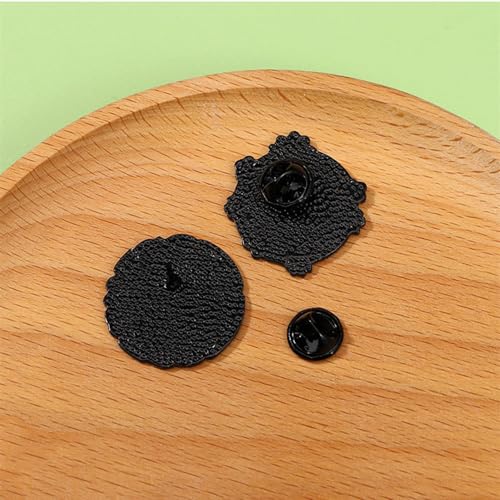 Image of 2pcs Cute Flower Peace Sign Brooches Set for Women Girls Round Pink Enamel Daisy Hippie Love Peace Symbol Breastpin Lapel Pins Dainty Dress Accessories Holiday Festival Jewelry Gifts Souvenirs