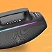 Skullcandy Barrel Bluetooth Boombox Speaker – Water-Resistant Wireless Portable Speaker, with LED Lightshow Mode, 12 Hour Battery, Multi-Link, & USB-C & USB-A Output Charging (Black)