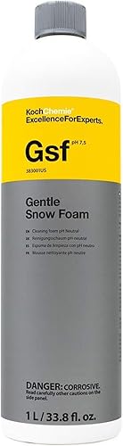 Koch-Chemie - Espuma suave para nieve, prelimpieza de pH neutro funciona con cañones de espuma y pulverizadores champú de lavado manual seguro en