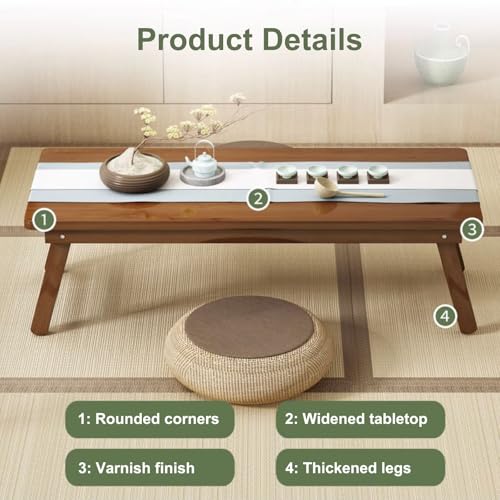 Table basse pliable pour libérer l'espace dans les petits salons encombrés