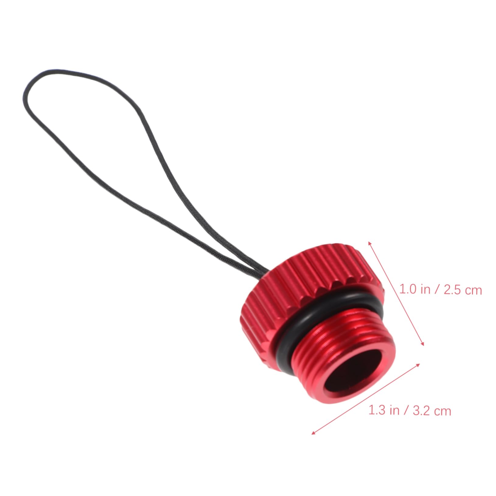 BRIGHTFUFU 5pcs Scuba Tank Regulator Valve Cover Diving Cylinder Cap Mini Cap for