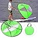Heayzoki Kayak Sail, Foldable Kayak Wind Sail Boat 108Cm Wind Sail with Storage Bag, Wind Paddle Sail for Kayak Boat, Sailboat Canoe for Beach, Anti-Uv Design