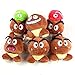 stofftier 6 Stück Super Game Mario Plüschpuppe Goomba Pilz Kuscheltiere Kinderspielzeug 14-16cm